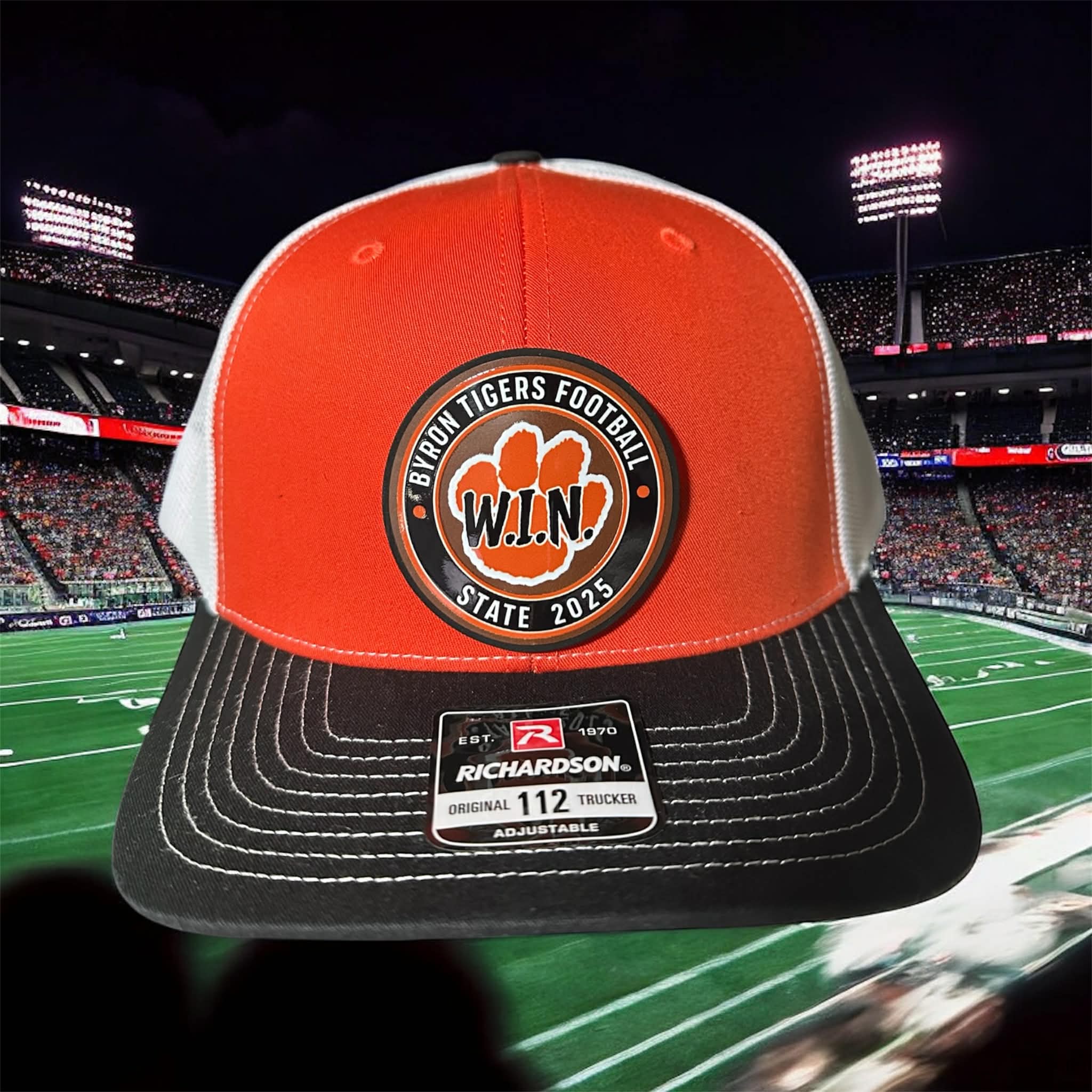 Byron High School Football State Richardson 112 - Adult Hat