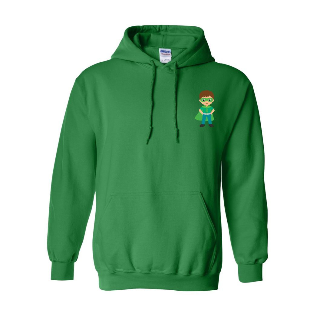 Adult Hoodie Sweatshirt Super Hero