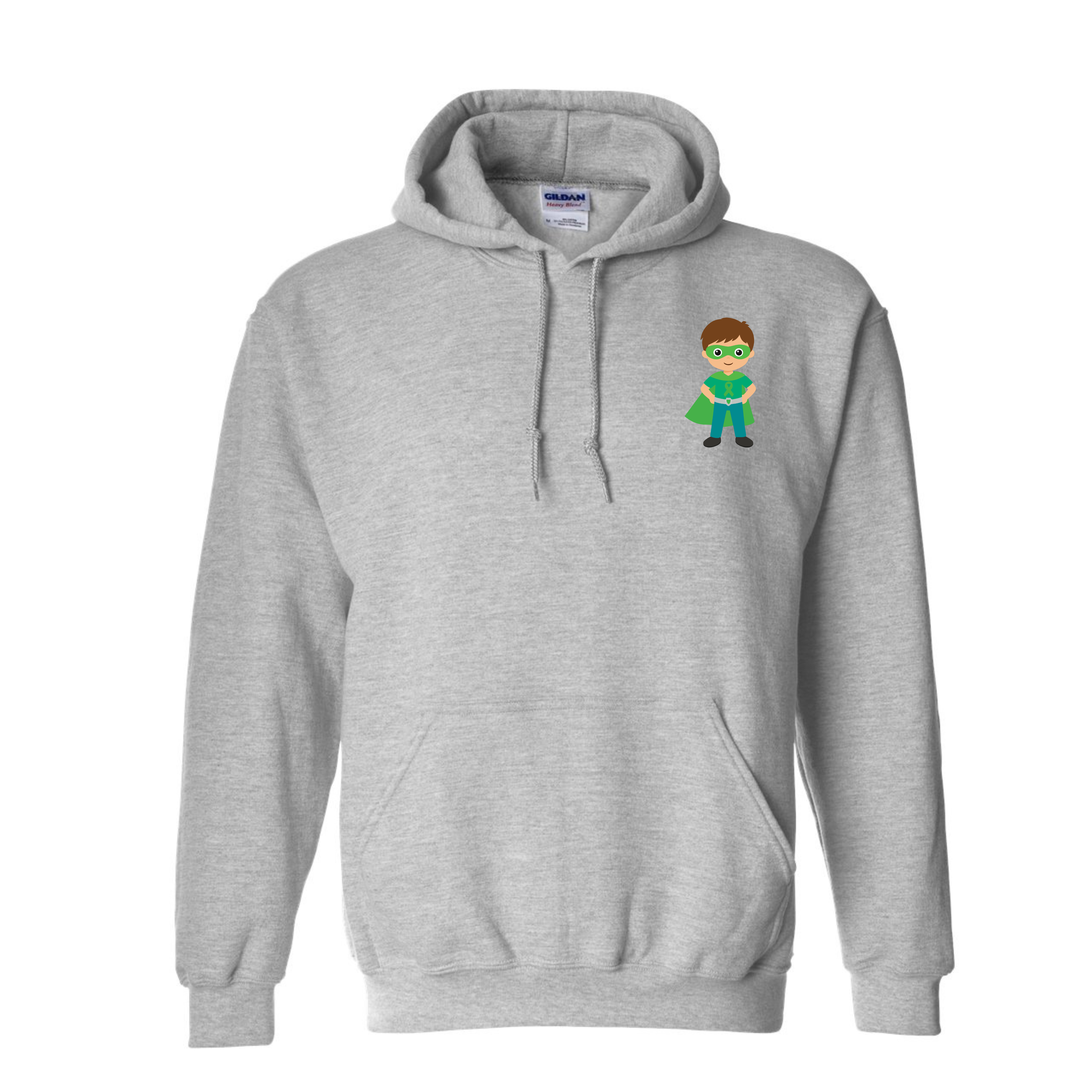 Adult Hoodie Sweatshirt Super Hero