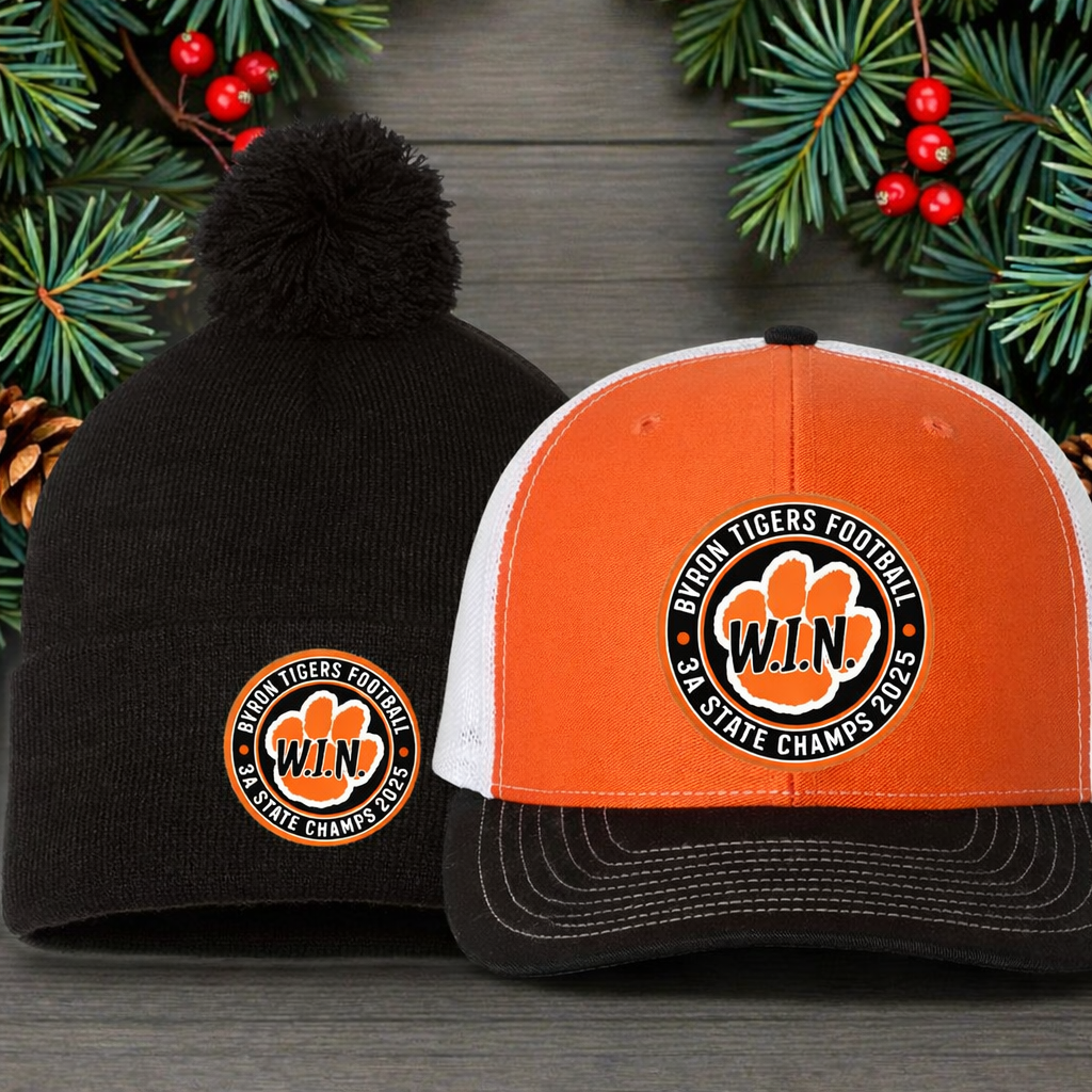 Byron High School Football State HAT/BEANIE COMBO