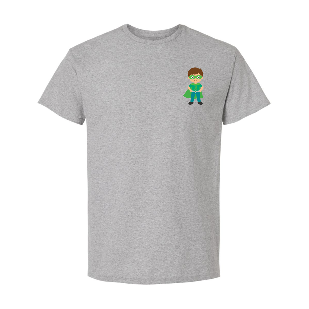 Adult Short Sleeve Shirt Super Hero